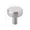 Gliderite Hardware 1-1/2 in. Solid Round Knurled Cabinet Knob - 5827-SN 5827-SN-1 - alternate 3